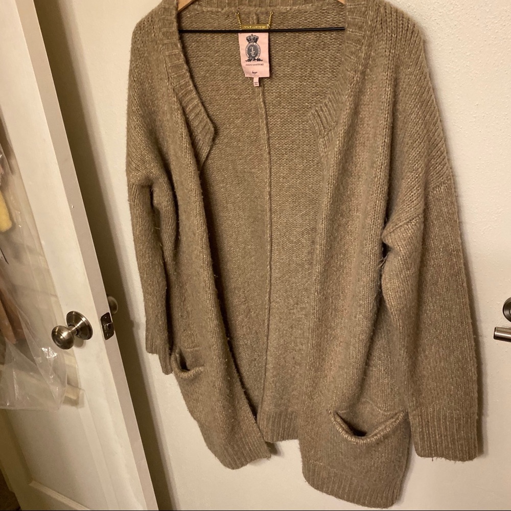 Juicy Couture Oversized Chunky Knit Duster